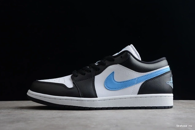 Black  White University Low Blue 1 DC0774-041 Jordan (W) 0506